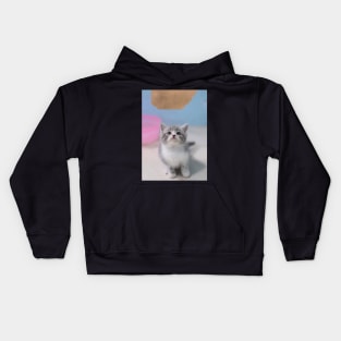 the little cute cats Kids Hoodie